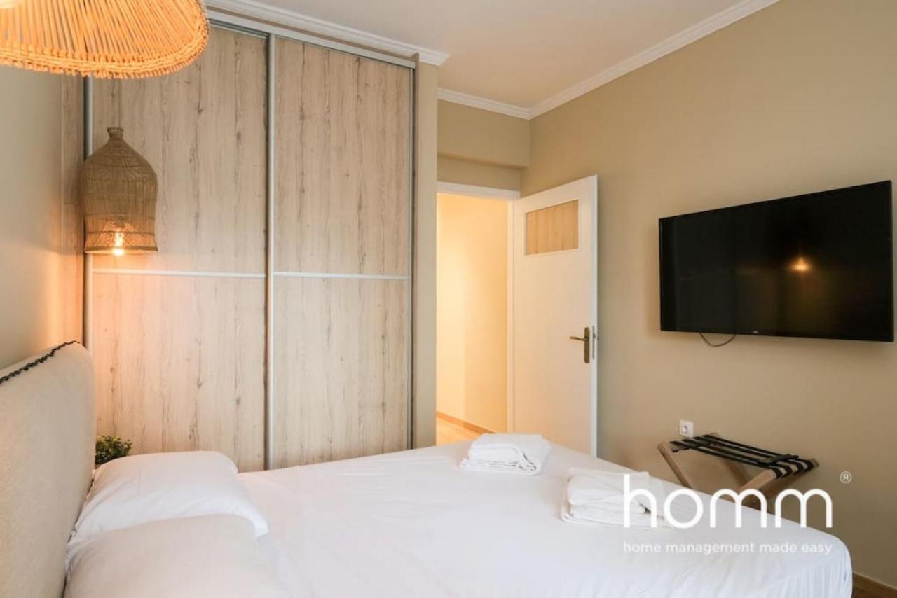 Athens Riviera Homm Flat 4 Min Walk From Beach, Thiseos Str المظهر الخارجي الصورة