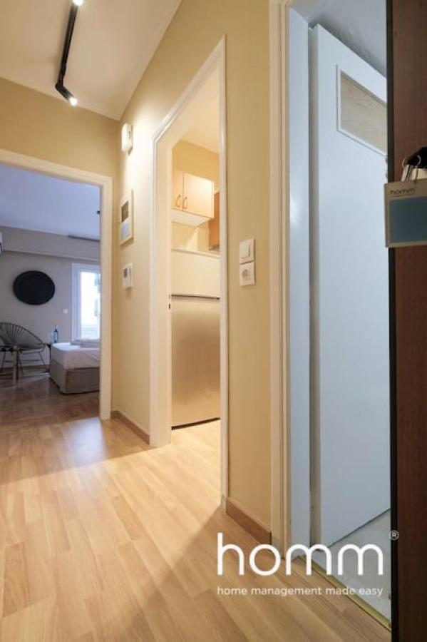 Athens Riviera Homm Flat 4 Min Walk From Beach, Thiseos Str المظهر الخارجي الصورة