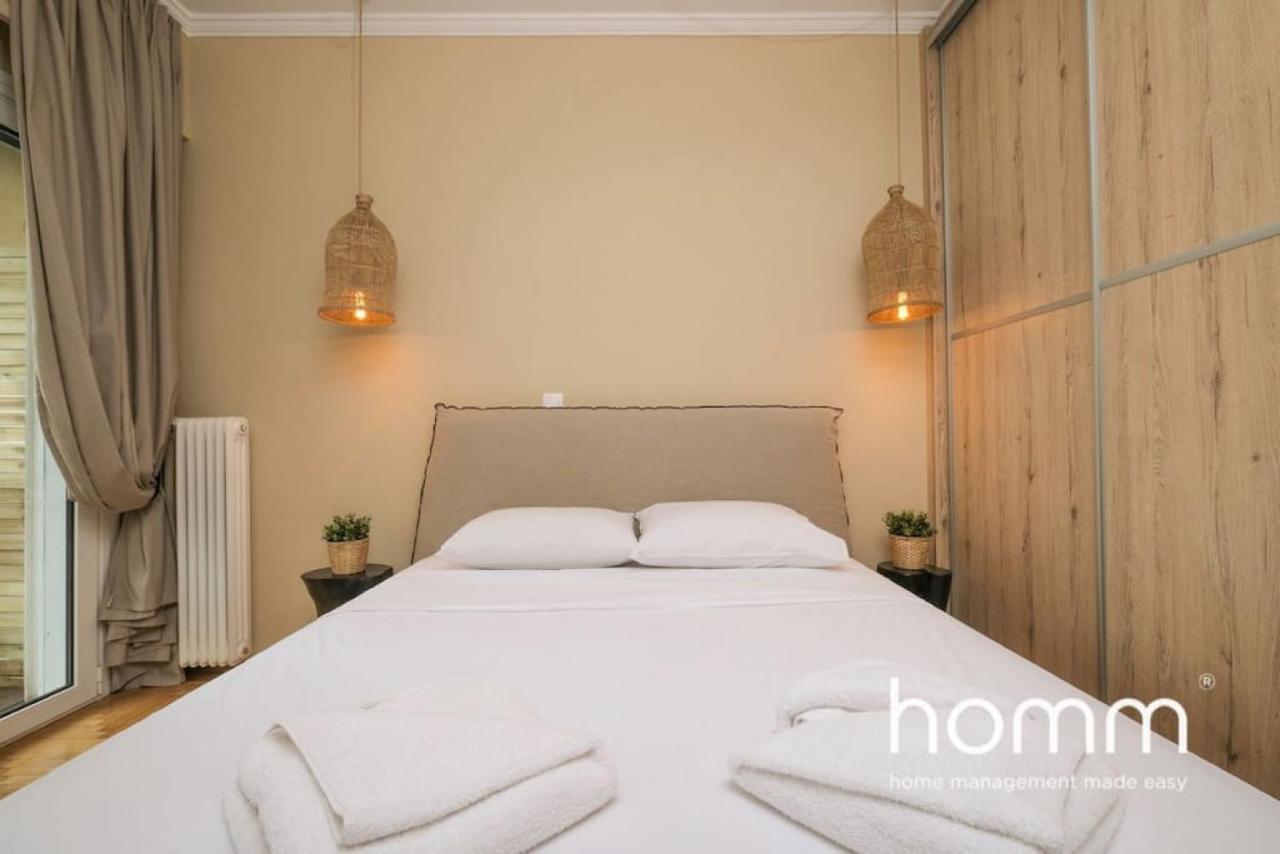 Athens Riviera Homm Flat 4 Min Walk From Beach, Thiseos Str المظهر الخارجي الصورة