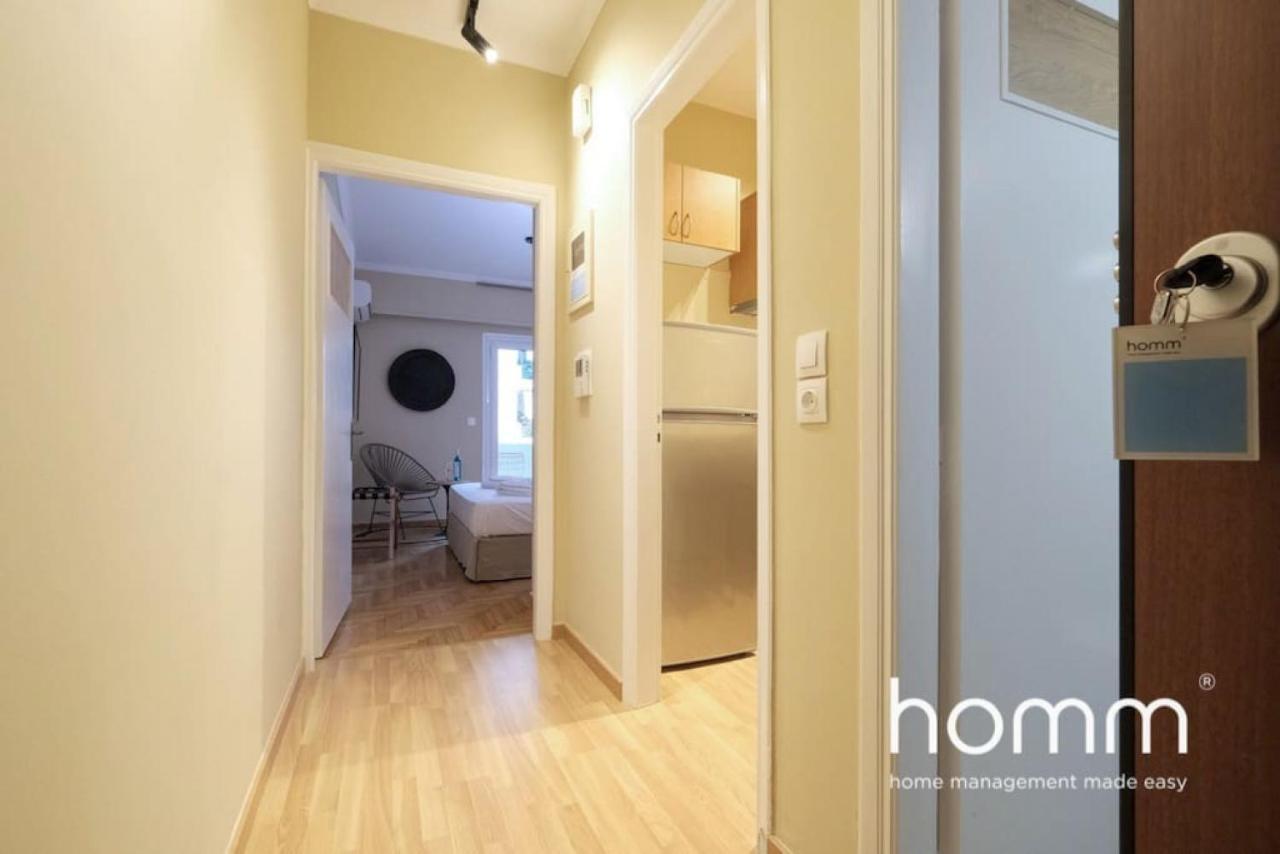 Athens Riviera Homm Flat 4 Min Walk From Beach, Thiseos Str المظهر الخارجي الصورة
